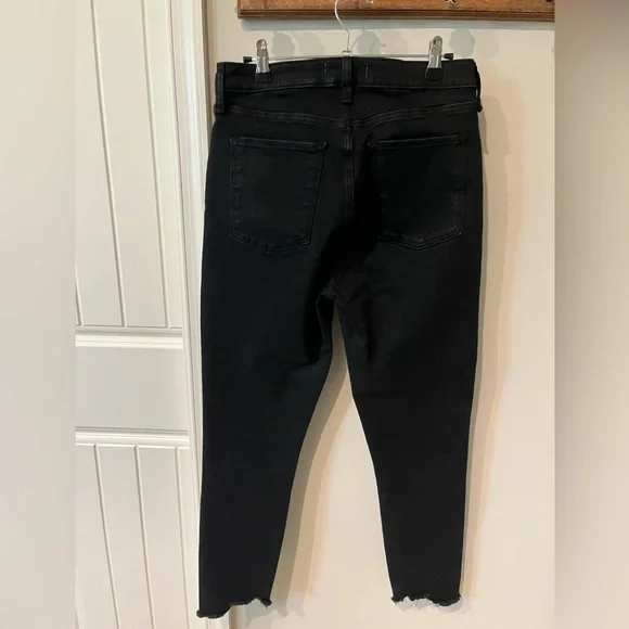 Abercrombie & Fitch NWT 10r super skinny ankle high rise, curve love, black - Picture 3 of 3